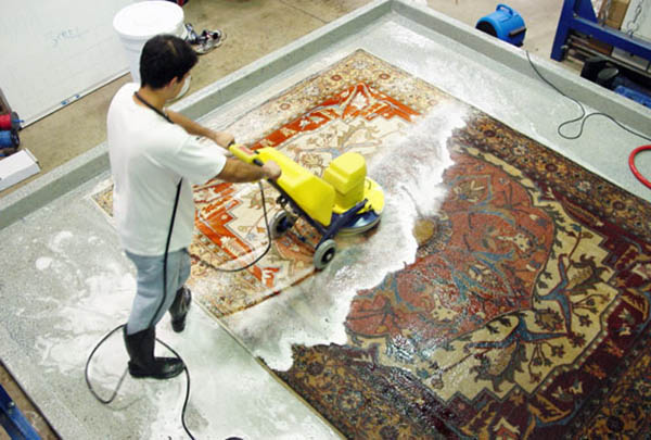 ضدعفونی فرش در قالیشویی